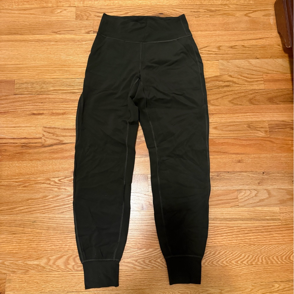 lululemon athletica dark green Leggings